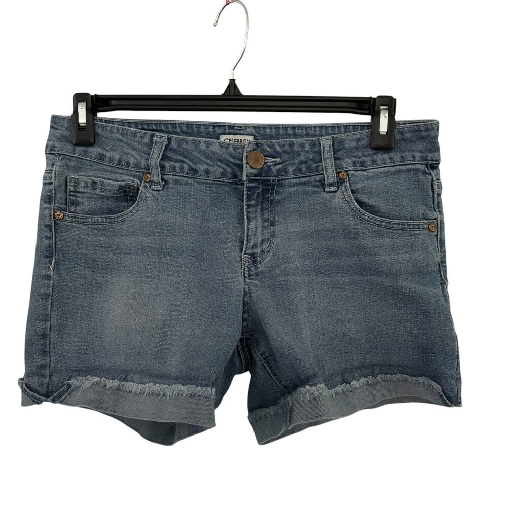 Celebrity Pink Denim Light Wash Jean Shorts Women's 11